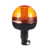 LED Warnleuchte auf Pfosten montiert | Warnblitz | Drehlicht | LED-03L-3-V2