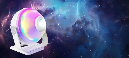 Sternenprojektor | RGB-Nachtlicht mit eingebautem Lautsprecher | XTY01-WEISS