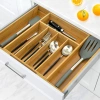 Ausklappbarer Bambusbesteck-Organizer | RSD-768