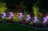 Solarblume | Solar-LED-Gartenlaterne Hortensie | 76 cm, 600 mAh | FLD-37-PURPLR