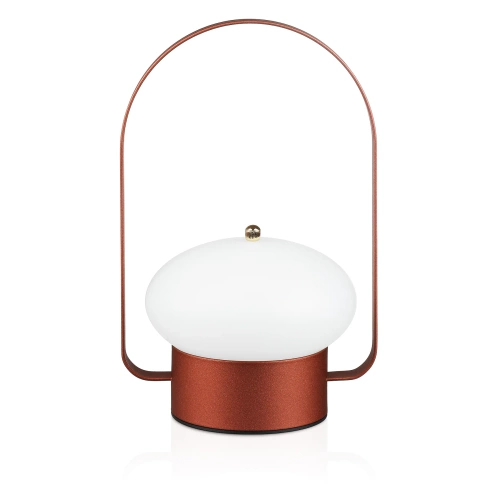 Moderne LED-Tischlampe | Touch-Lampe mit eingebautem Akku | JX22-RED