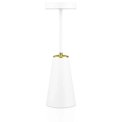 Kabellose Tischlampe | Stilvolle LED-Lampe | JX20-WEISS