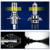 Set H4 Glühbirnen | LED-Fernlicht | Abblendlicht | Starke Autolampen | I7S-H4