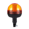 LED Warnleuchte auf Pfosten montiert | Warnblitz | Drehlicht | LED-03L-3-V2