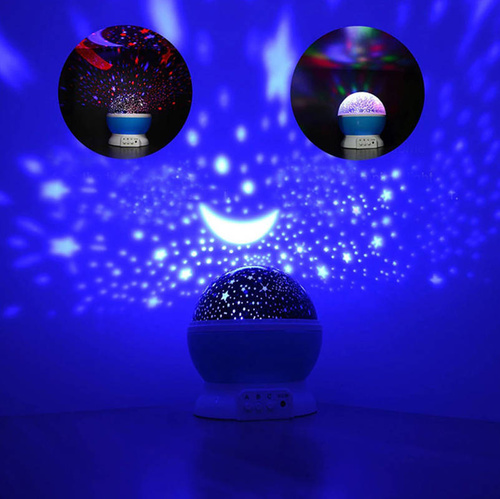 Drehscheibensternprojektor STAR LED + Nachtlicht | NL-01