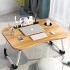 Laptopunterlage | Klappbarer Frühstückstisch | Betttablett | LFD-6040-WOOD