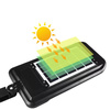 Straßen- und Garten-Solar-LED-Lampe mit Bewegungs- und Dämmerungssensor IP65 | 240 LED COB | IR-Fernbedienung | LD-240COB
