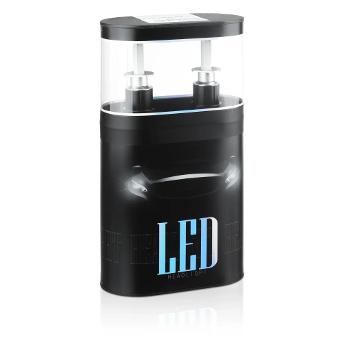 LED-Scheinwerferlampe | H1 R4, 80 W, 9.600 lm, LUMILED LUXEON, 12–24 V, Set