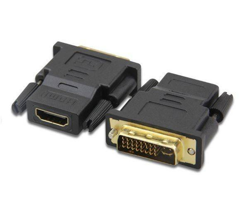 HDMI-DVI-Adapter | 4K, 3D | gold | HD24-1