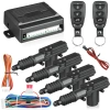 Zentralverriegelungsset | 2 Fernbedienungen, Master- und Slave-Stellmotoren | AL103M