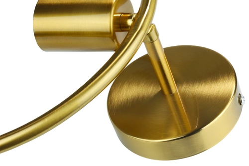Goldene Wandleuchte Wandleuchte E27 | WLO-ND28-G