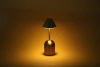 LED-Tischleuchte kabellos | integrierter Akku 2.000 mAh, stufenlos dimmbar, Farbtemperatur einstellbar | gold | YG-D020-Gold