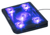 Laptop-Kühlständer 12-17" | 5 Lüfter | USB HUB | LED | C5-SCHWARZ