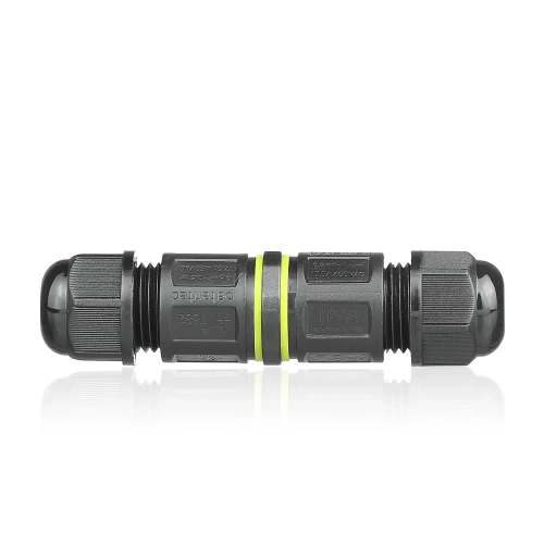 Wasserdichte Kabelmuffe IP68 | Schraubverbinder 3-polig 450 V 17,5 A für Kabel 3–9 mm | M682-B
