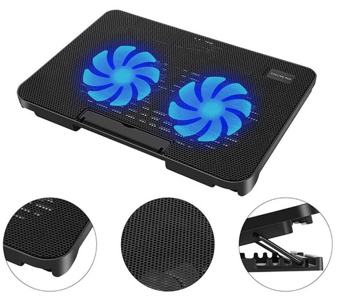 Kühlpad – Laptop-Ständer 11–17 Zoll | Dual 120 mm Lüfter | N99