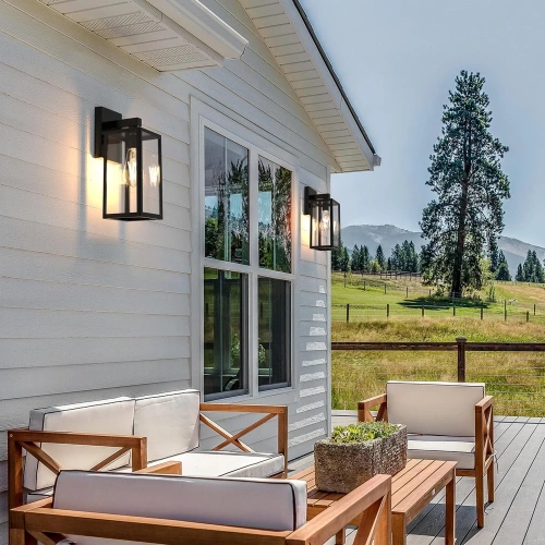 Gartenlaterne, Wandlampe, Laterne E27 | BD-C405