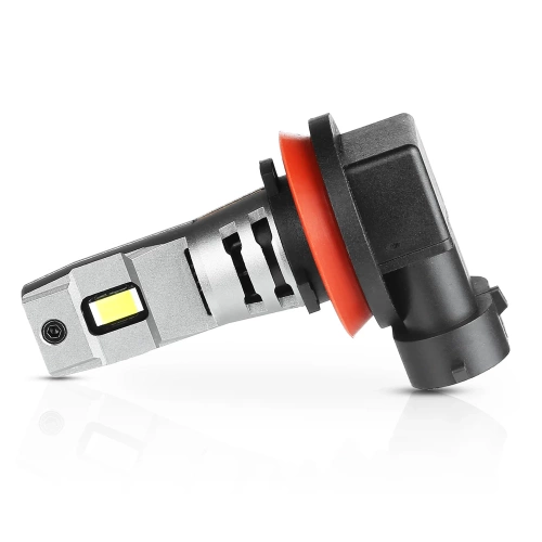 Set Glühbirnen H11 | LED-Fernlicht | LED-Abblendlicht | Starke Autolampen | I7S-H11