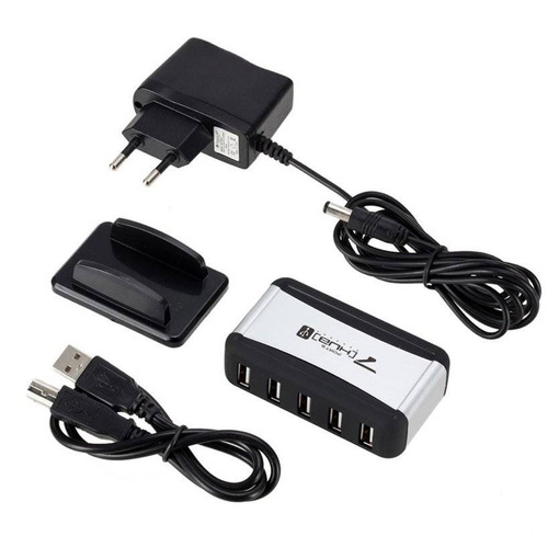 Aktiver USB 2.0 HUB | 7-Port USB Verteiler | YT50