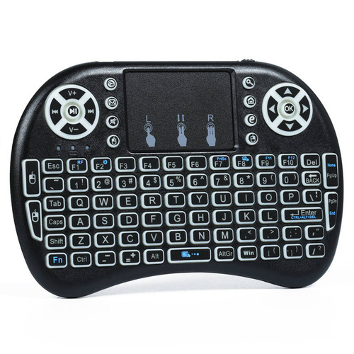 Wireless-Tastatur mit Touchpad-Beleuchtung | i8