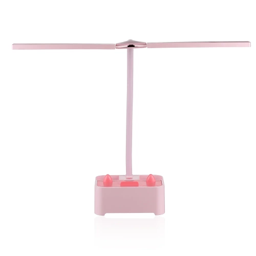 Kinder-Schreibtischlampe | LED-Lampe mit Organizer und Handyhalterung | Schreibtischlampe mit Farbwechselmöglichkeit | TDL-126-PINK
