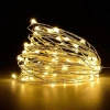 Solar-Girlande, Gartenleuchte zum Einstechen | 200 LED-Lampen, 20m | warmweiß | FLD-200LED-WW