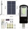 Straßenlaterne, Solar-LED-Lampe 800W | 8Ah, IP65, 118 LED SMD5730 | großer 6V/12W Solarpanel | Fernbedienung | LDT-B118