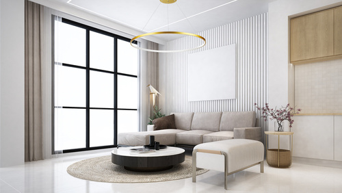 LED-Pendelleuchte | 30 W | gold | RLK-C01-30W-G