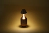 Kupferfarbene LED-Tischleuchte mit eingebautem Akku | Berührungsempfindliche Nachtlampe mit einstellbarer Leistung und Farbe | Moderne Lampe für Restaurants, Hotels und Wohnzimmer | YG-D030-KUPFER
