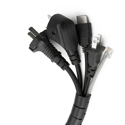 Kabel- und Kabelorganizer | Schwarz | CRG-002-2.6M