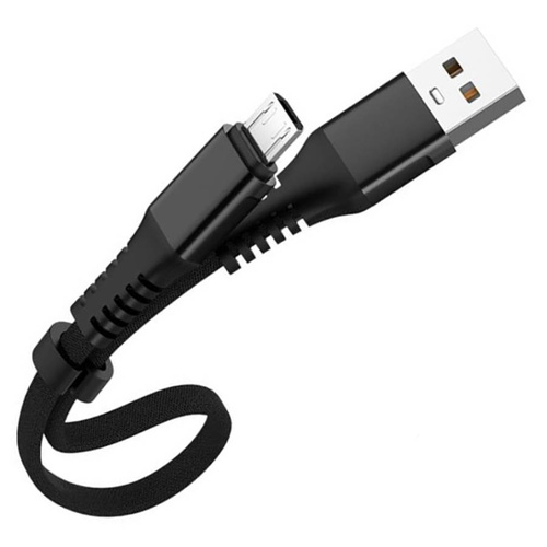 Kurzes USB-Kabel - Micro USB Quick Charge 3.0 | 30 cm | Datentransfer, Android Auto | UC-020-MICRO