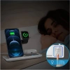 Faltbare kabellose Ladestation | Dockingstation für iPhone, Apple Watch und AirPods | MD-DK15-15W-W