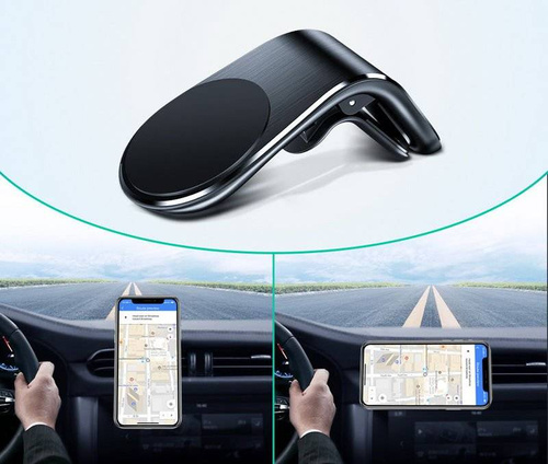 Magnetische Aluminium-Autohalterung für Handy | 3 Farben | PSI-M046