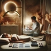Tätowierstudio-Lampe | Schattenfreie LED-Kosmetiklampe | Bodenlampe für Kosmetiksalons, Wimpern- und Nagelstyling | EPT-135-WEISS