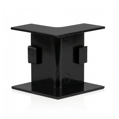 Innenwinkel-Verbinder für Kabelkanal | 40 × 20 mm | schwarz | CDT-04-Black