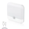 Möbelbeleuchtung mit Bewegungssensor | Kabellose Dämmerungssensorlampe | Magnetische Nachtlichtlampe mit integriertem Akku | C4765-WEISS
