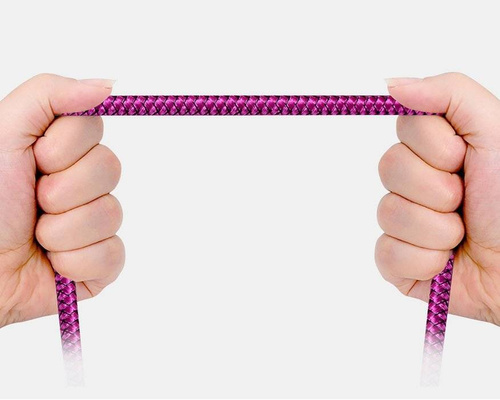 Lightning (iPhone) 2M | Nylon USB-Kabel für iPhone 11 XS XR X 8 7 6 5S SE | C06