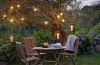 Solar LED Girlande, Gartenlampe zum Einstecken | 20 LED-Lampen | 5 Meter | SDC-20LED-5M