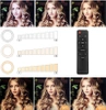 Ringlicht mit Spiegel | Ringlicht mit Stativ | Set mit Netzteil und Ring 60W | M45-60W-B