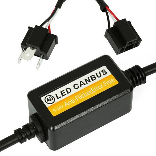 2er Set - A0 H1 Analog LED CAN BUS Filter - orange