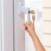 Türgriff mit Schloss und Schlüssel | weiß | FH-D12-WHITE