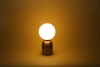 Elegante Tischleuchte mit einstellbarer Farbe und Lichtintensität | Berührungsempfindliche Nachtlampe mit eingebautem Akku | YG-D031-KUPFER