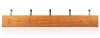 Holzkleiderständer | Wandgarderobe | Garderobenhaken mit 10 Haken | HG-50CM-WOOD
