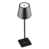 Tischlampe mit eingebautem Akku | Touch-Nachttischlampe | HJA28-SCHWARZ-1