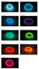 Ambient Light EL Wire Neonkable Elektrolumineszenzlicht mit Inverter 12V | 1 Meter