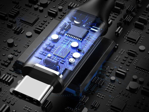 Kabel 100W USB-C / USB-C | 1M | AN-10-1M-Type-C-Black - Kabel 100W USB-C / USB-C | 1M | AN-10-1M-Type-C-Schwarz