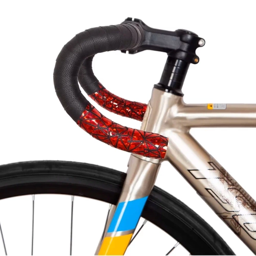 Anti-Rutsch-Lenkerband mit Reflektor | EVA+PU 3,5mm Gravelbike-Lenkerband | XKHBD-1-R