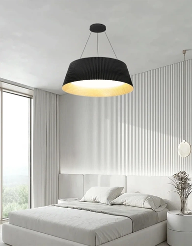 Moderne LED-Hängelampe | Kronleuchter mit 1 Lichtpunkt | CDL-461-SCHWARZ