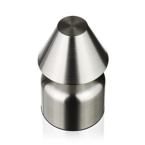LED-Tischlampe Pilz | Kabellose Lampe für Hotel, Restaurant | Touch-Nachttischlampe | HJA42-SILBER