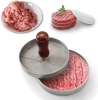 Burgerpresse | Fleischwolf | Grillfleischform | HM-S117-SILBER