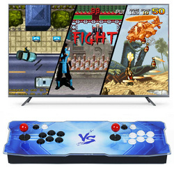 Retro-Spielkonsole | 5.000 Retro- und 3D-Spiele, 2 Controller-Sets, integrierter Lautsprecher, Anschlussmöglichkeit für Münzeinwurf | schwarz | BP-3001-SCP